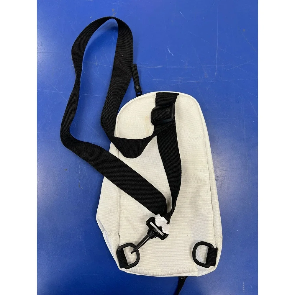 Fila White Sling Bag Crossbody Backpack Navy Red Logo FL-SH-512-WT NWT